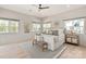 Spacious main bedroom with neutral tones, lots of natural light, and a cozy sitting area at 2924 Springs Dr, Charlotte, NC 28226