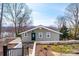 Charming exterior of home with garden, concrete landscape features and front door at 4846 Midway Sand Rd, Hickory, NC 28601