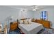 Spacious bedroom featuring a ceiling fan and natural light at 5140 Old Monroe Rd, Indian Trail, NC 28079