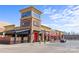 Exterior view of the Sun Valley Social House, showcasing its inviting outdoor dining area at 5140 Old Monroe Rd, Indian Trail, NC 28079