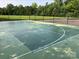 Community basketball court surrounded by lush greenery, promoting an active and healthy lifestyle for residents at 1120 Millwright Ln, Matthews, NC 28104