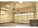 Bright and roomy garage with a new garage door and overhead lighting, offering ample space at 1120 Millwright Ln, Matthews, NC 28104