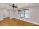 Spacious bedroom featuring hardwood floors, neutral paint, and a ceiling fan at 1139 Suttle Rd, Lancaster, SC 29720