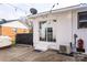 The covered patio features a sliding glass door and outdoor patio seating at 1621 Keeling Pl, Charlotte, NC 28210