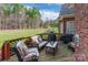 Outdoor deck area perfect for entertaining, with multiple seating options at 514 Saint Johns Dr, Salisbury, NC 28144