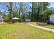 Spacious backyard featuring a gazebo and a swing set at 5943 Charing Pl, Charlotte, NC 28211