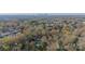 Beautiful aerial view of neighborhood with the skyline in the distance at 1001 Churchill Downs Ct # A, Charlotte, NC 28211
