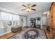 Welcoming foyer featuring a decorative rug, functional furniture, and natural light at 114 Tr Foster Rd, Kings Mountain, NC 28086