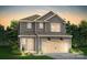 Charming two-story home with a manicured lawn, attached two-car garage and classic curb appeal at 14035 Penbury Ln # 368, Charlotte, NC 28278