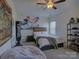 Cozy bedroom featuring a comfortable bed, stylish decor, and a bright atmosphere at 14230 Morningate St, Huntersville, NC 28078