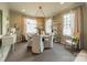 Stylish dining room with a round table, soft lighting, and elegant decor at 1801 Maryland Ave, Charlotte, NC 28209
