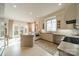 Modern kitchen with an island, stainless steel appliances, and bright breakfast nook at 1801 Maryland Ave, Charlotte, NC 28209