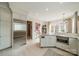 Open kitchen features stainless steel appliances, custom cabinetry, and adjacent breakfast nook at 1801 Maryland Ave, Charlotte, NC 28209