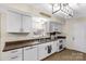 Kitchen showcasing modern appliances, sink, and ample cabinet space at 1812 Rosewell Dr, Rock Hill, SC 29732