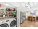 Spacious pantry and laundry room adjacent to the kitchen with modern appliances at 1812 Rosewell Dr, Rock Hill, SC 29732