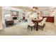 Comfortable seating arrangements and a fireplace create a cozy atmosphere in the living room area at 2144 Shadyview Dr, Charlotte, NC 28210
