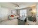 Office/bedroom with comfortable couch and desk at 2953 Craftsman Ln, Charlotte, NC 28204