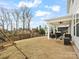 Spacious backyard with covered patio, outdoor kitchen, and room for Gathering fun at 3008 Quinebaug Rd, Fort Mill, SC 29715