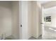 Hallway with light walls and a door leading to the exterior, and a window that provides natural light at 341 Bynum Ave, Rock Hill, SC 29732