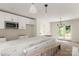Bright kitchen featuring white cabinets, stainless steel appliances, and ample counter space at 341 Bynum Ave, Rock Hill, SC 29732