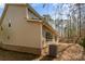 Side exterior featuring siding and an air conditioning unit at 411 Wintergreen Ct # 2, Kings Mountain, NC 28086