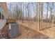 Exterior view of the house with an HVAC unit at 418 Wintergreen Ct, Kings Mountain, NC 28086