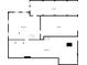 Basement floor plan displaying the basement, garage, and other spaces at 600 S Central Ave, Belmont, NC 28012