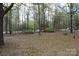 Backyard with trees at 7597 Webbs Rd, Denver, NC 28037