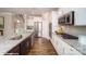 Gourmet kitchen with granite counters, stainless steel appliances, and a spacious center island at 121 Asmodean Ln, Troutman, NC 28166