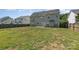 Spacious backyard featuring a well-maintained lawn and privacy fence at 1615 Jekyll Ln, Waxhaw, NC 28173