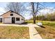 Spacious detached garage with black accents and inviting yard at 1993 Moss Farm Rd, Hickory, NC 28602