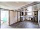 The kitchen features custom-built cabinets and easy access to the bathroom and bedrooms at 208 Columbia Ave, Rock Hill, SC 29730