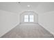 Bright bonus room with neutral carpet and natural light from a large window at 218 Alenda Lux Cir, Mooresville, NC 28115