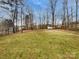 Expansive backyard offers ample space for outdoor activities and enjoying nature at 279 Timberland Loop, Mooresville, NC 28115