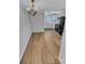 Clean dining area with a view into the bright kitchen at 279 Timberland Loop, Mooresville, NC 28115