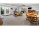The great room with multiple areas for seating, painting, recreation, and relaxing at 3052 Santee Ct, Indian Land, SC 29707