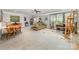 A large multi-use room with spaces to paint, relax and dine at 3052 Santee Ct, Indian Land, SC 29707