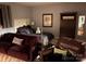 A relaxing living room and bedroom combo with stylish decor and plenty of comfortable seating at 5434 Beckhaven Ln, Charlotte, NC 28216