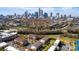 City view with aerial showcasing community and nearby highway access to Charlotte city at 769 Seigle Point Dr, Charlotte, NC 28204