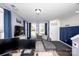 Inviting living area featuring an oversized sectional sofa, media console, and stylish decor at 769 Seigle Point Dr, Charlotte, NC 28204