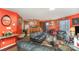 View of living room leading to kitchen and dining table at 8175 Cedar Glen Dr, Charlotte, NC 28212