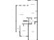 An open concept floor plan featuring the living room, dining room, kitchen, bedroom, foyer, and garage at 8212 Merryvale Ln, Charlotte, NC 28214