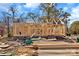 View of the new home construction with lumber and brick base on a clear day at 914 Saluda St, Rock Hill, SC 29730