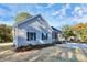 Well-maintained home with light siding, dark shutters, and a freshly poured concrete driveway at 914 Saluda St, Rock Hill, SC 29730