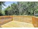 New wood deck and backyard landscaping at 914 Saluda St, Rock Hill, SC 29730