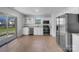 Modern kitchen with stainless steel appliances and white cabinets at 1025 Ridgefield Cir, Indian Trail, NC 28079