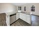 Modern kitchen with stainless steel appliances and granite countertops at 1144 Amberlight Cir, Salisbury, NC 28144