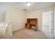Small bedroom with desk at 1219 Catawba Run Rd, Lowell, NC 28098