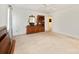 Bright and open main bedroom with a ceiling fan, and lots of space at 1219 Catawba Run Rd, Lowell, NC 28098
