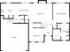 The home's floor plan features a kitchen, breakfast nook, primary bedroom, living room, dining room, and garage at 1442 Rainforest Ct, Gastonia, NC 28054